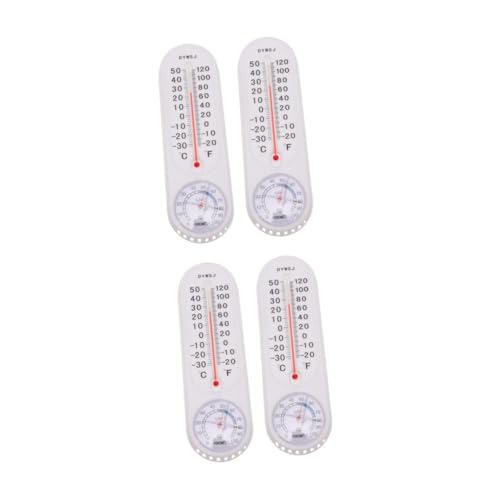BESPORTBLE 2 Juegos Medidor De Temperatura Y Humedad Interior Termómetro De Invernadero Higrotermógrafo De Interior Termómetro De Pared Herramienta Higrómetro Pd 2 Piezas * 2