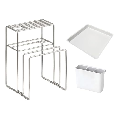 Organizador de tabla de cortar para ahorrar espacio en el armario de la cocina 2