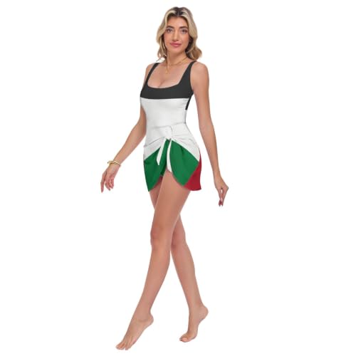 Traje de baño de Palestina para mujer ajustado cómodo que no transparenta en el agua 2