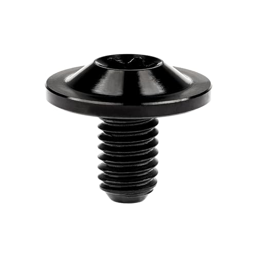 Image of Titanium Bolt Torx Head M6x10 15 20mm Screw for Bicycle Motorcycle Car Modification Pack of 6 (Black, M6x10mm)