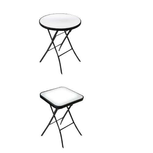 FORNOR 19686 Mesa Plegable con LED Red/Cuadrada