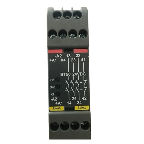 Relé de seguridad BT51 24DC con desconexión rápida 2TLA010033R3000 para maquinaria
