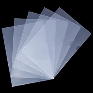 COSHEHKG 24 Stück A4 Klarsichtfolien Prospekthüllen