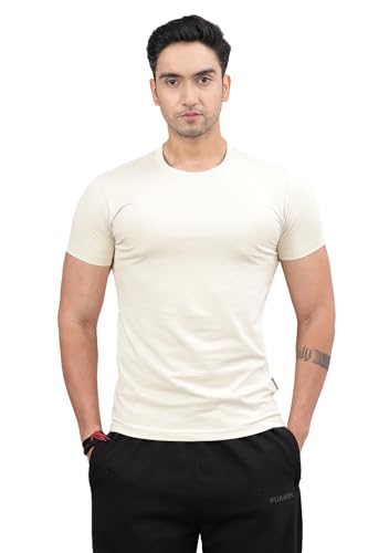 Image of Men's Crew Neck Slim Fit Gym Sports T-Shirt