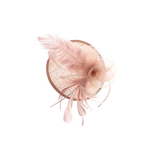 Msmofei Fascinators Hat Hair Clip Hairpin Hat Feather Cocktail Wedding Tea Party Hat For Women And Girls #TOP5