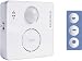 Produktbild m-e modern-electronics Bell 211 TX Funkklingel Sender mit Bewegungsmelder, 110 V, (WxHxD) 90 x 90 x 37mm