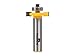 Yonico 14181 Slotting Router Bit 1/4-Inch Slot 1/2-Inch Shank