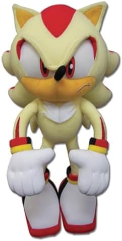 GE Sonic the Hedgehog 13" Super Shadow Plush (GE-52631)