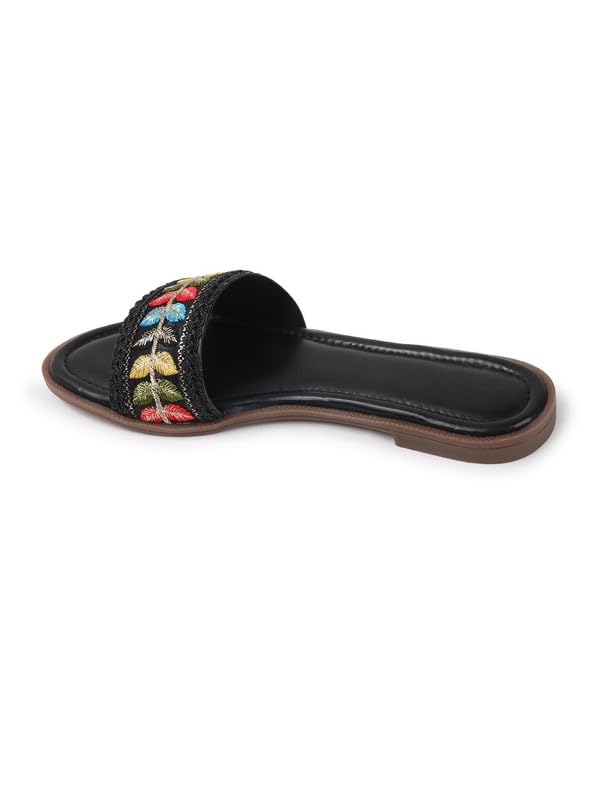 Image of Sukun DV 9004 Women's Lightweight Cushioned Flat Sandals Stylish Adjustable & Slip-Resistant Comfort for Girls & Ladies