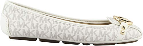 Michael Kors Women's Fulton Moccasin (Vanilla Pvc, Numeric_9) #TOP4