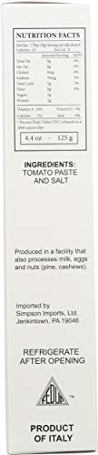San Marzano, Tomato Paste In Tube, 4.4 oz - Thumbnail 6
