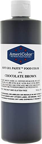 Americolor Soft Gel Paste Food Color, 13.5-Ounce, Chocolate Brown