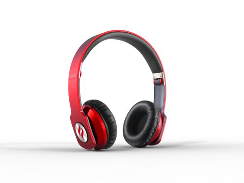 Noontec Zoro Professionnel Casque audio Rouge - Les Beatles, Paul McCartney, John Lennon, RIngo Starr, George Harrison Noontec Zoro Professionnel Casque audio Rouge