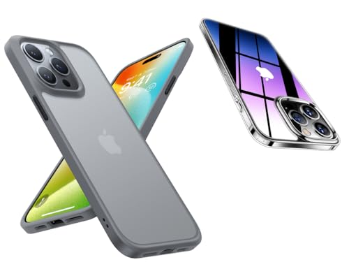 TORRAS Grey&Clear Shockproof Case