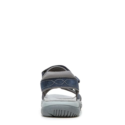 Dr. Scholl's Shoes Women's Adelle Sporty Adjustable Footbed Sandal,Elegant Navy Suede,9 by Dr.Scholl's SHOES - Used condition - Image 3