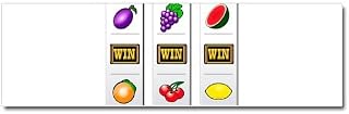 CafePress Slot Machine Car Magnet 10 X 3 10" x 3", Bumper Magnet