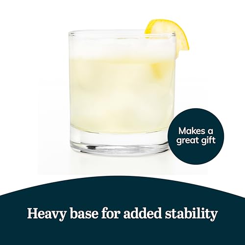 Libbey 916CD Heavy Base Rocks Glasses Set, Simple Glassware Drinking Glasses Set of 24, Stylish, Dishwasher Safe Glasses for Cocktail Parties And More by Libbey - Image 5