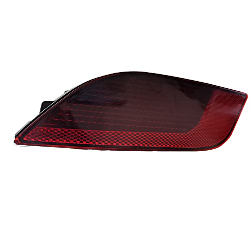 Image of Rear Bumper Reflector Driver Left Side Compatible with Jeep Compass 2017 2018 2019 2020 2021 Replace for CH1184106,55112679AA