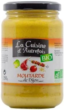 La Cuisine d'Autrefois Dijon Mustard 350G - The legendary Dijon mustard in its original form enhances the flavors and amazes the taste buds.