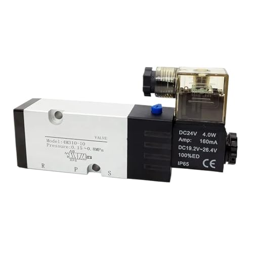 Vanne électromagnétique 4M310-10 à commutation rapide pour circuit pneumatique
