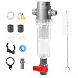 Frontmontierter Aquariumfilter Aus Polypropylen Grau Effiziente Wasserzirkulation Für Becken Und Teiche Einfache Reinigung Langlebiges Design 2 Stück(B)