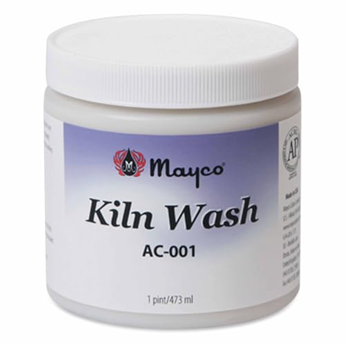 Creative Hobbies Kiln Wash AC-001 Ready to Use Liquid Pint Jar Made in USA