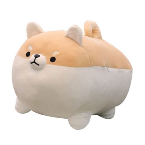 Afan Cute Corgi Doll Shiba Inu Pillow Puppy Dog Plush Toy Dog Doll Sleeping Pillow Girl's Day Gift(15.7/19.6 Inches) (Brown,40Cm=15.7 Inch) #TOP4