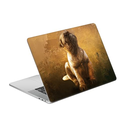 Autocollant vinyle pour MacBook Pro 16 A2141 motif chiot carlin Simone Gatterwe
