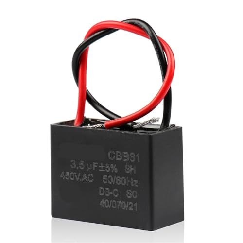 Condensateur ventilateur CBB61 450V pour supprimer les pannes de démarrage