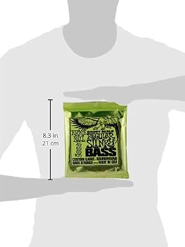 Ernie Ball Normal Slinky Nickel Wound Short Scale Bass Wires, Size 50-105