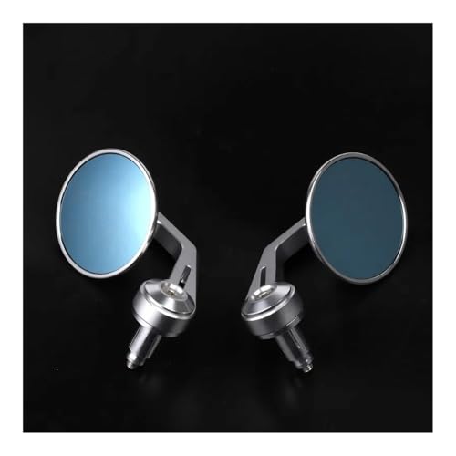 Rétroviseurs de guidon moto 22mm latéraux universels pour moto et scooter