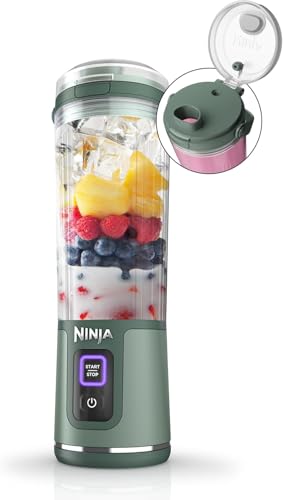 Ninja Blast Portable Cordless Blender (BC151INEM) – 530ml | USB-C...