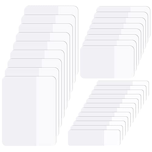 1360 Pieces Index Tabs Page, File Tabs, 2 Inch 1 Inch 0.5 Inch Sticky Index Tabs Adhesive Index Tabs for Binder, Book, Paper, Note, Filer Folder, Document (Blank Style)