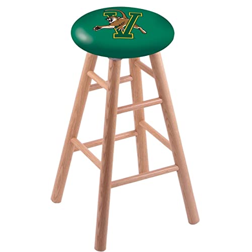Holland Bar Stool Co. Oak Extra Tall Bar Stool in Natural Finish with Vermont Seat by The