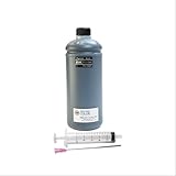 ブラザ LC110BK LC111BK LC113BK LC117BK LC119BK カートリッジ対応 リピートインク 詰め替えインク（ブラック顔料）（1000ml）+インジェクター (RPB111GBKX1L-T)ゼクーカラー