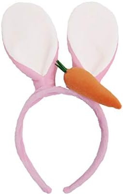 Amazon Patymo どうぶつカチューシャ キャロットうさぎ ピンク ヘアアクセサリー おもちゃ