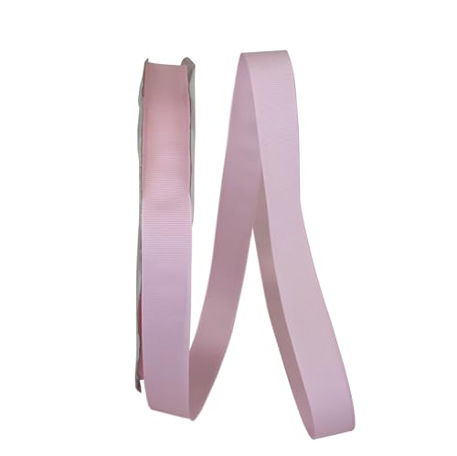 Reliant Ribbon 4900-117-05C Grosgrain Style Ribbon, 7/8 Inch X 100 Yards, Light Pink