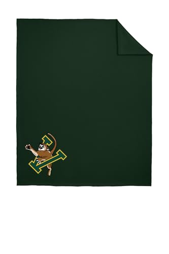 Sport Your Gear Officially Licensed Vermont Catamounts Prime Logo Comfortable Stadium Fleece Throw Blanket 50 x 60