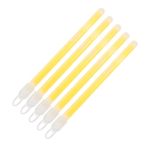 Ciieeo 5Pcs Glow Sticks Glowing Party for Camping Hiking and Emergency Lighting Supplies Glow Sticks for Outdoor Activities