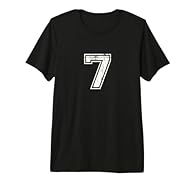 Lucky number seven, from the base numeral to seventh in a sequence to septet a group of seven often used in music or ensembles. A quantity, an order, and a collective group, the nature of 7. This premium t-shirt is made of 100% organic ring spun comb...
