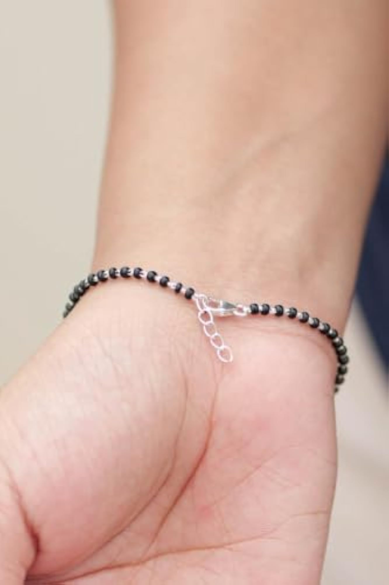Women's Sterling Silver Aadhya Infinity Grace Mangalsutra Bracelet