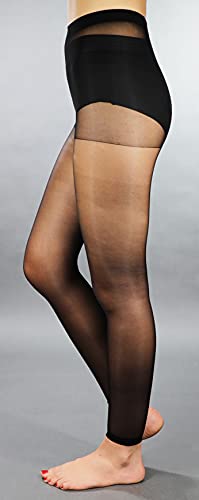 Mona's Choice 3 Denier Ultra Sheer Footless Pantyhose4