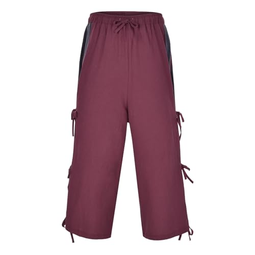 Pantalon jambe large casual décontracté pour un style été fluide