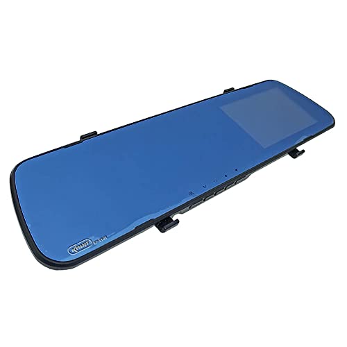 Espelho Retrovisor Knup KP-S103 LCD com Câmera Frontal e de Ré e Gravação de Trajeto