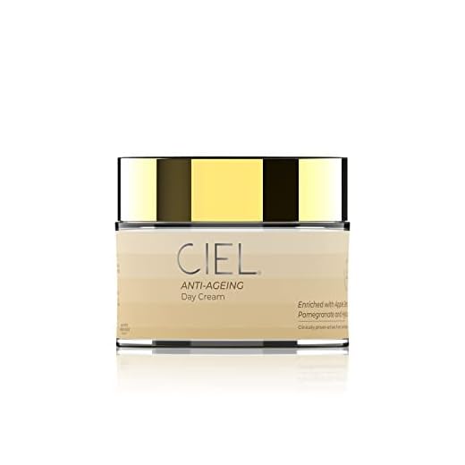 CIEL Anti-Aging Day Cream - 50g | Vitamin C & Hyaluronic Acid Moisturizer for Glowing, Hydrated & Radiant Skin | Anti-Wrinkle Face Cream for All Skin Types | Daily Use for Men & Women