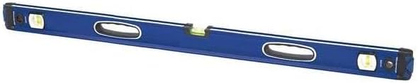 I-Beam Level, Bubble, Anodized, Mfr: 32ZU66-A
