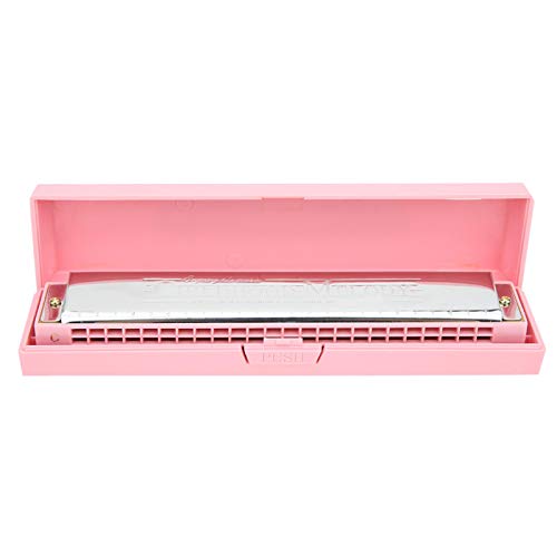 Wasserdichtes Musikinstrument für Mundharmonika, für Aufführungen, für Musikliebhaber(Pink) Cover