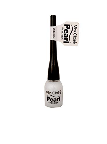 Miss Claire Pearl Eyeliner 22, White Glitter miniatura 1