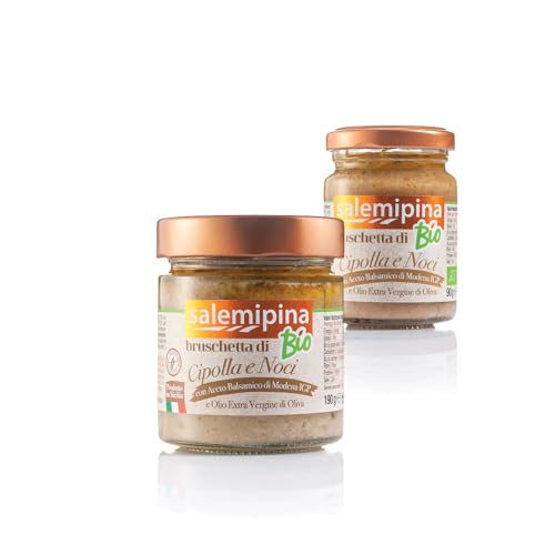 Salemipina Bruschetta cipolla e noci con aceto, 190g