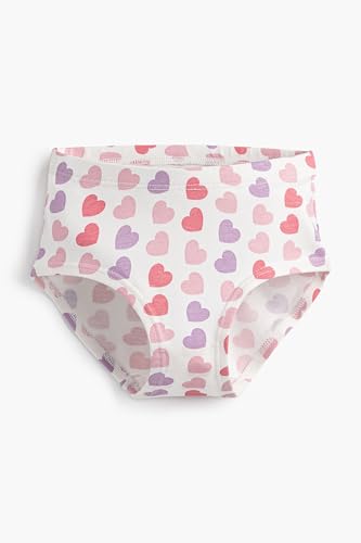 monica + andy Toddler Organic 5-Pack Girl's Underwear Purple Multi, 6T-83